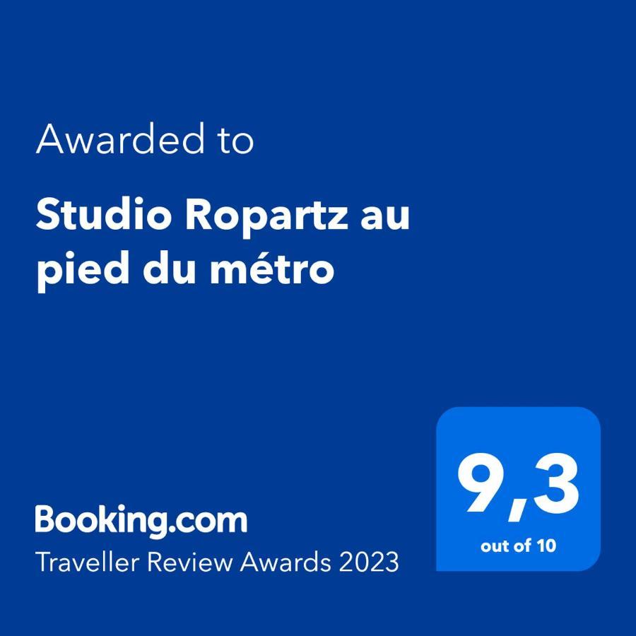 レンヌStudio Ropartz Au Pied Du Metroアパートメント エクステリア 写真